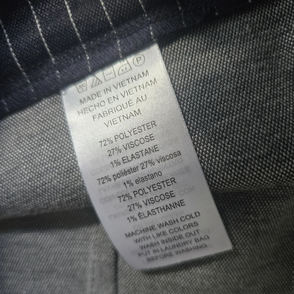 NWT Michael Kors Blue Pinstripe Dress Pants. Size 10